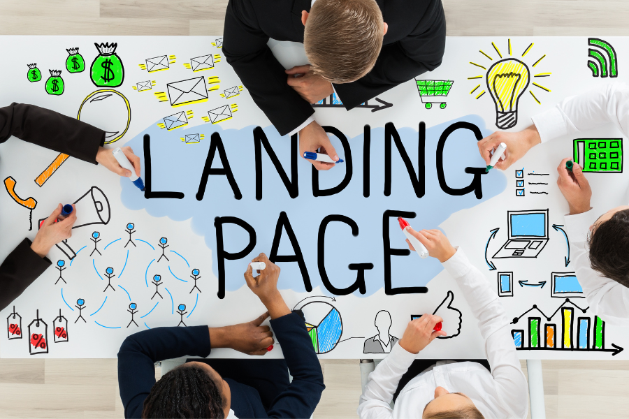 que es una landing page